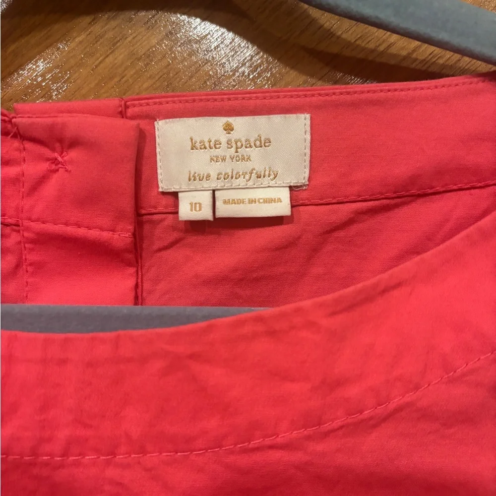 Kate Spade Pink Sleeveless Peplum Top - Picture 4 of 6